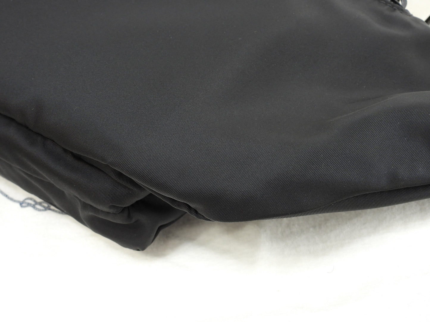 プラダ ボディバッグ中 ナイロン 黒 ウエストバッグ ヒップバッグ 美品@58/C
