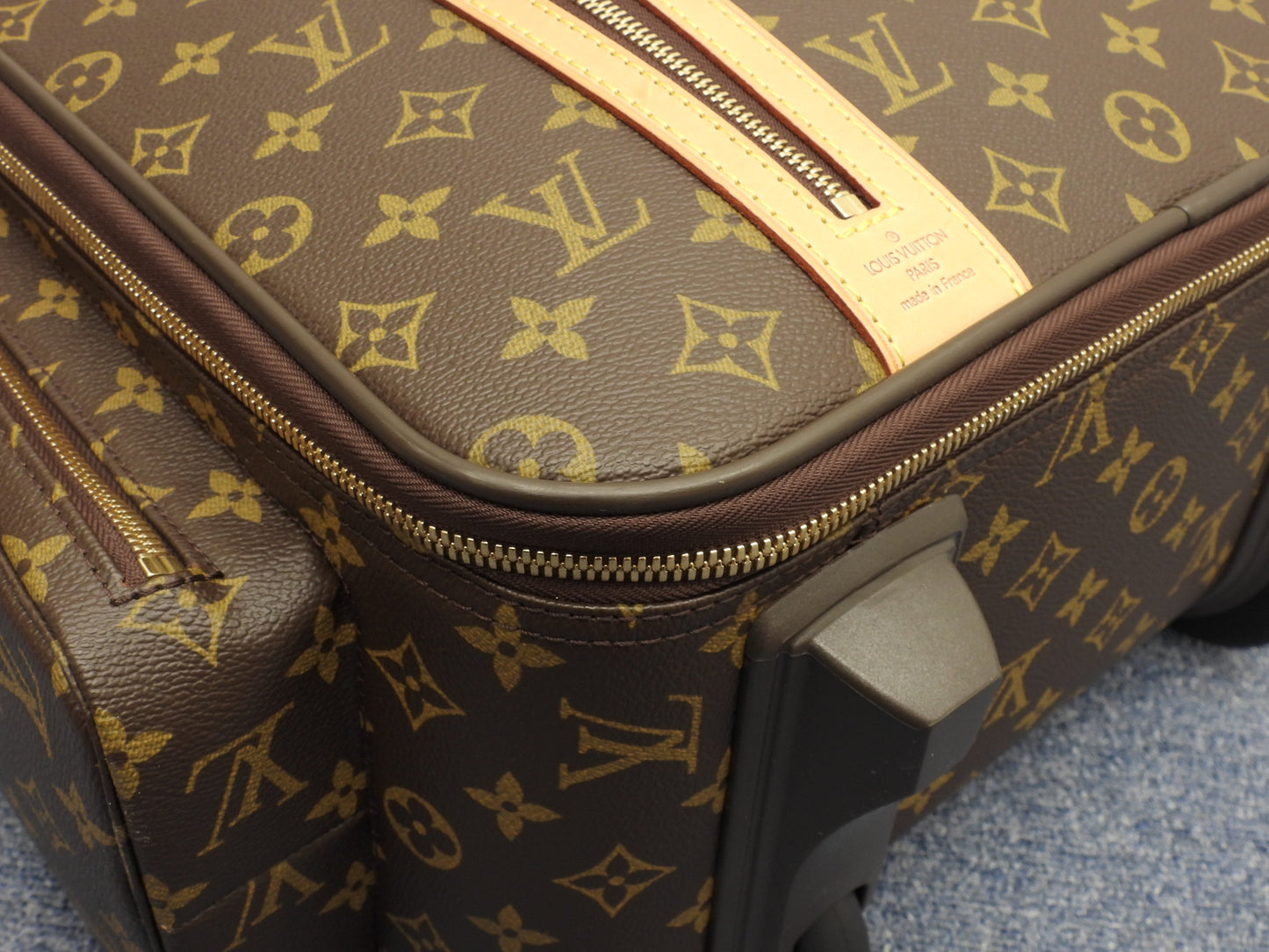 ルイヴィトン トロリー50ボスフォール M23259 モノグラム 旅行用キャリーバッグ小 美品@MB0096
