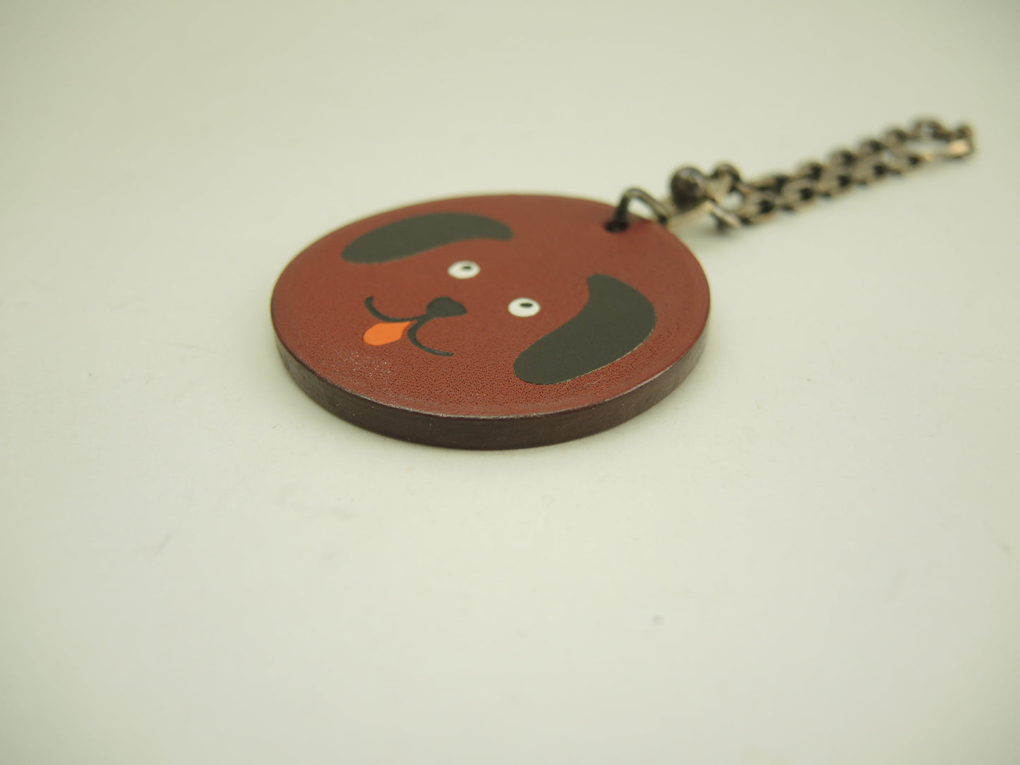 エルメス キーリング バッグチャーム 犬 SV925 ドッグ イヌ いぬ 美品@ 37