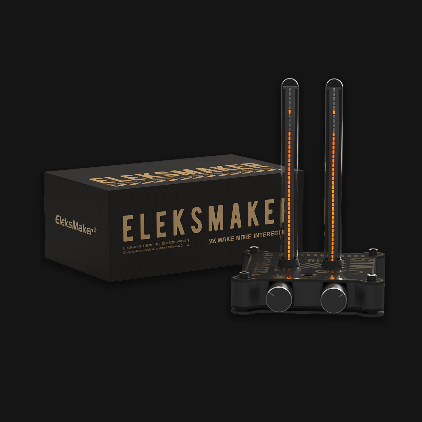 EleksMaker EleksWU6 — RGB Music Spectrum Analyzer with Glass Enclosure