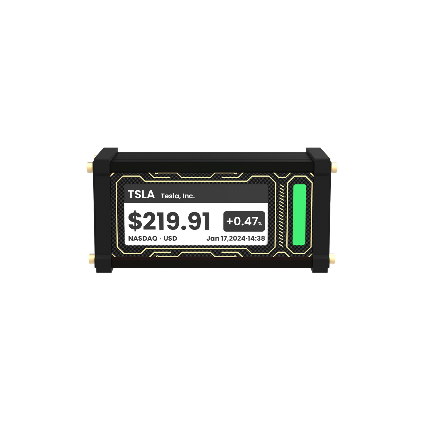 EleksMaker EleksCava — Real-Time Stock & Crypto Desktop Ticker