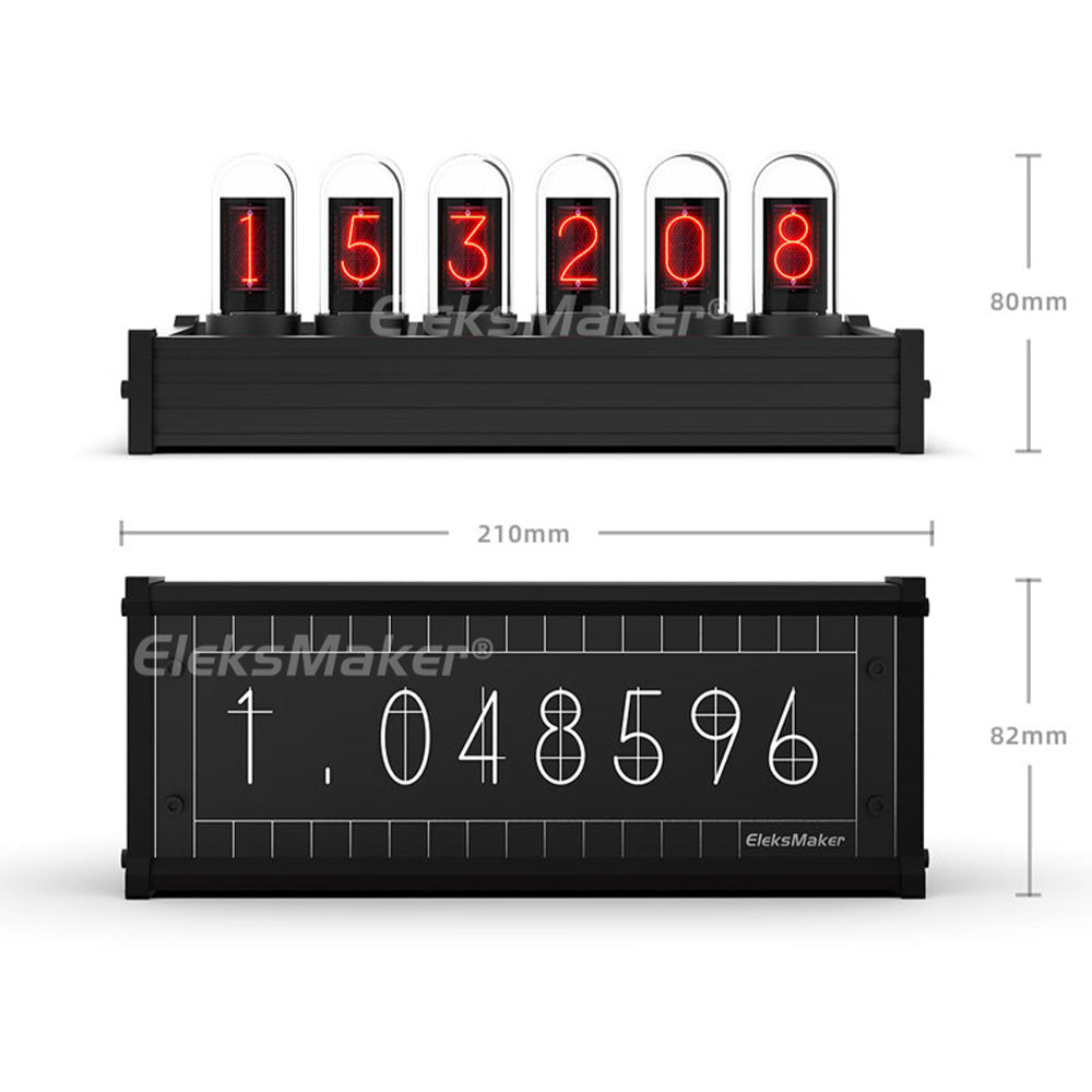 EleksMaker EleksTube IPS Classic — 6-Bit Nixie Tube Clock