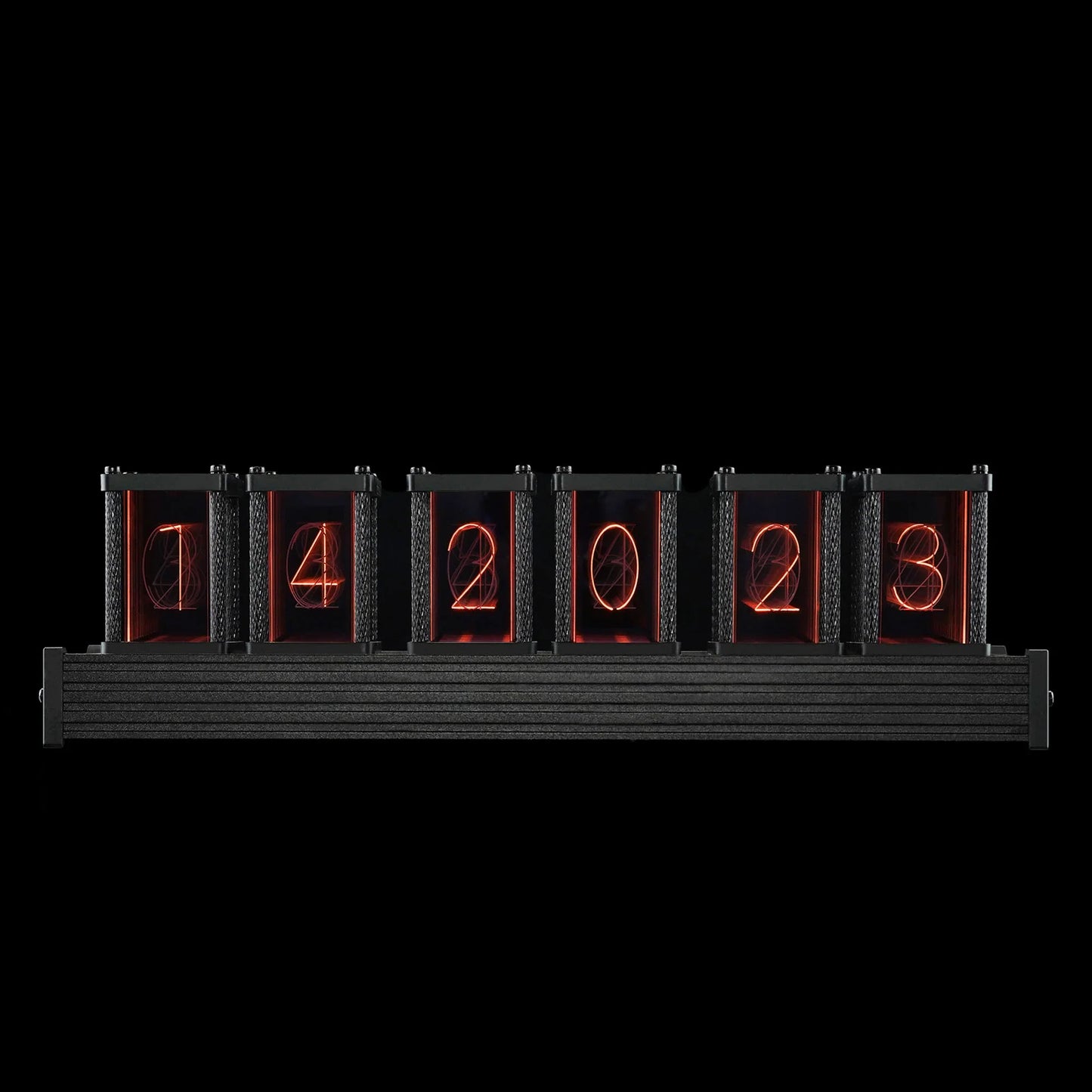 EleksMaker EleksTube R2 — Retro LED Nixie Tube Clock with Walnut Wood