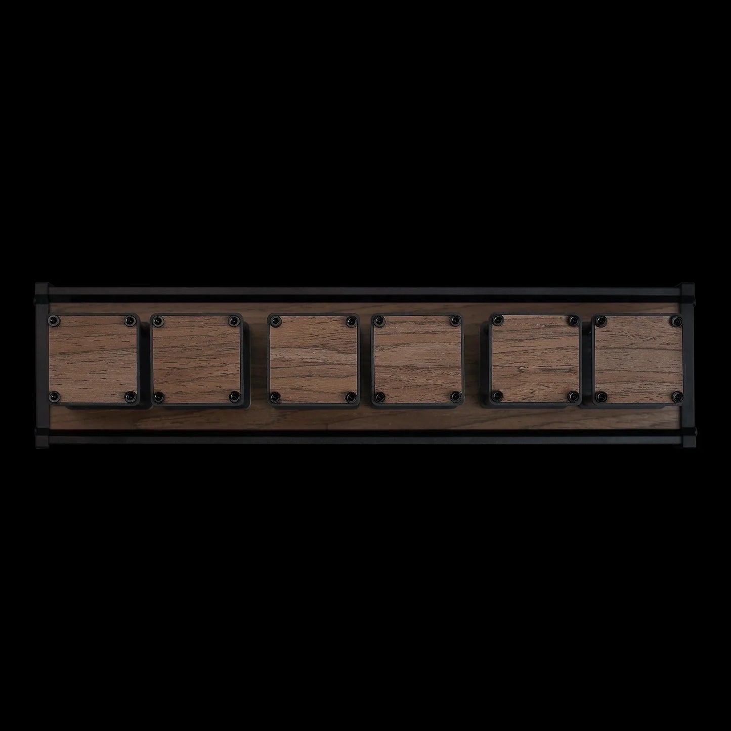 EleksMaker EleksTube R2 — Retro LED Nixie Tube Clock with Walnut Wood