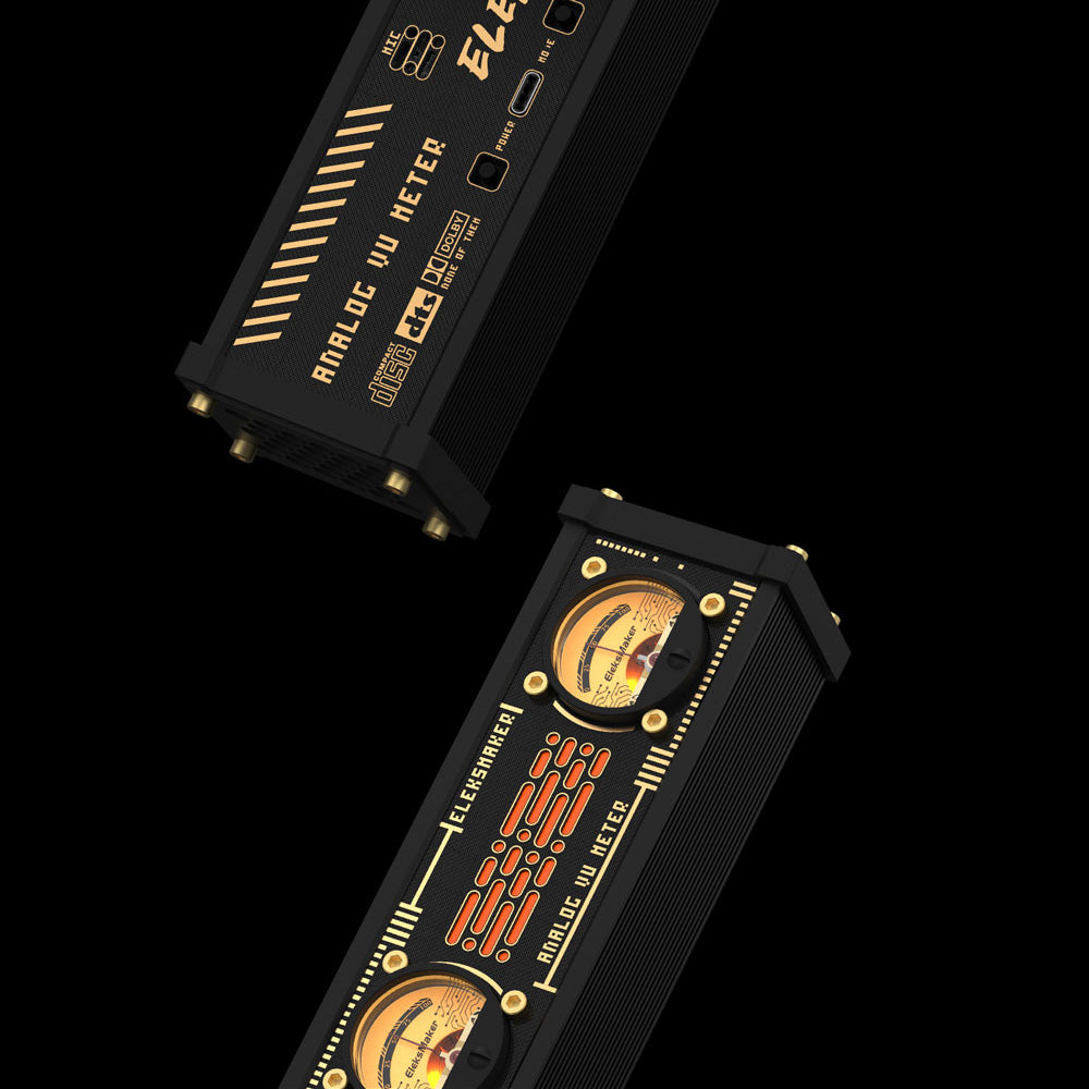 EleksMaker EleksVU2 2023 — Retro Analog VU Meter with RGB Ambient Light
