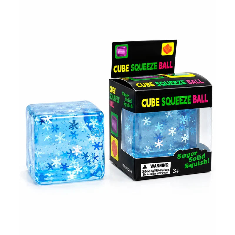 Ice Cube Squishy Toy /  氷のキューブ型スクイーズトイ