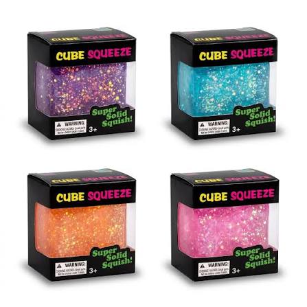 Ice Cube Squishy Toy /  氷のキューブ型スクイーズトイ