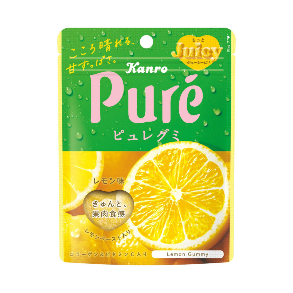Kanro Pure and Petagu Gummy Packs カンロ　ピュレグミ＆ノーベル　ペタグーグミ