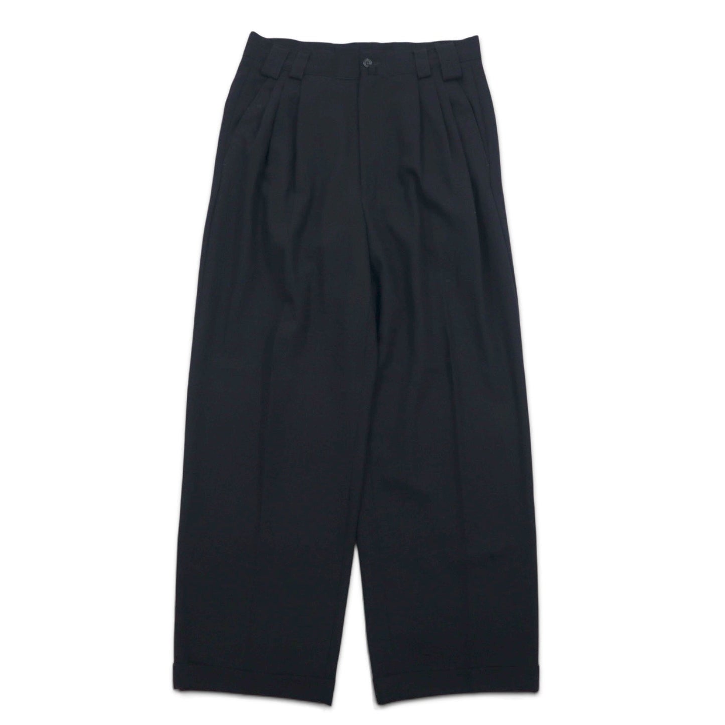 GIANNI VERSACE イタリア製 オーバーサイズ 3B スーツ セットアップ M ブラック ウール メデューサ 裏地総柄 ワイドスラックス COUTURE
