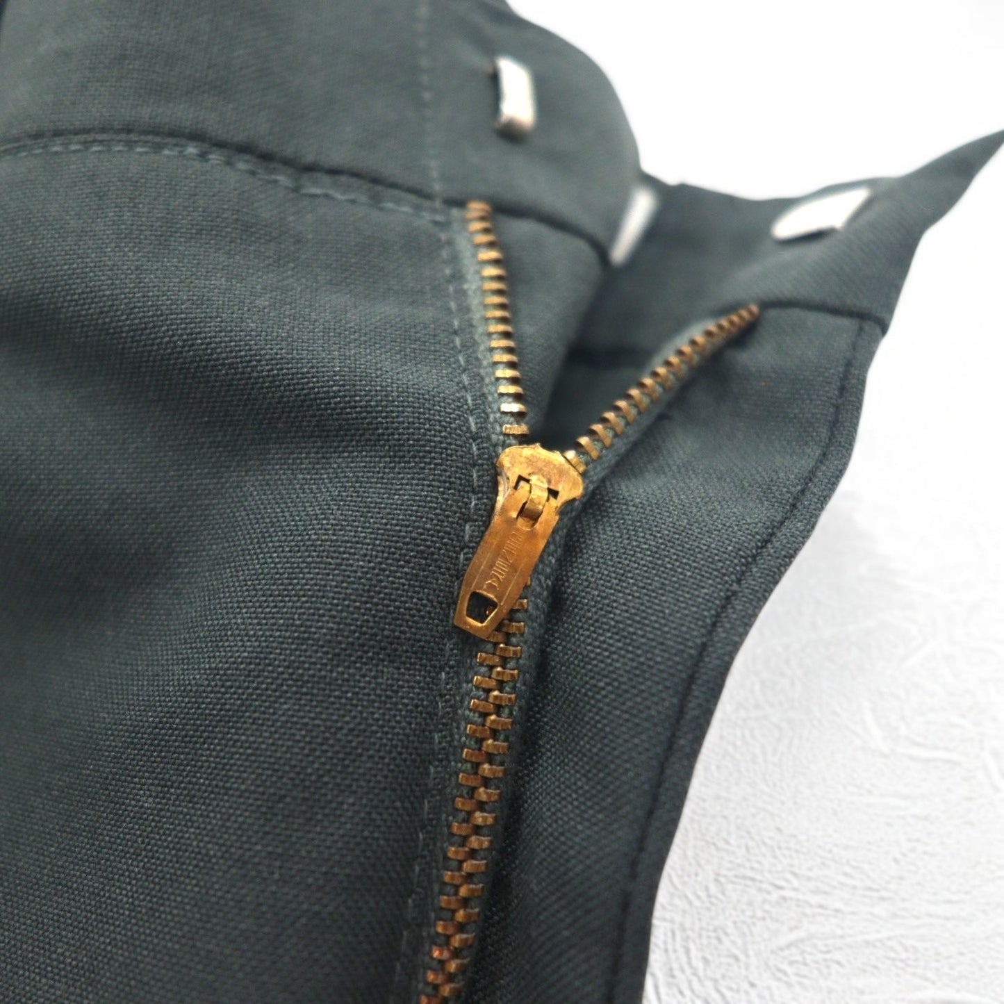 US ARMY 1970s NAM War Dress Pants/Trousers, Size M, Khaki, General Zip, Military Style, 8405-00-067-4922, Startham Garment Corp.