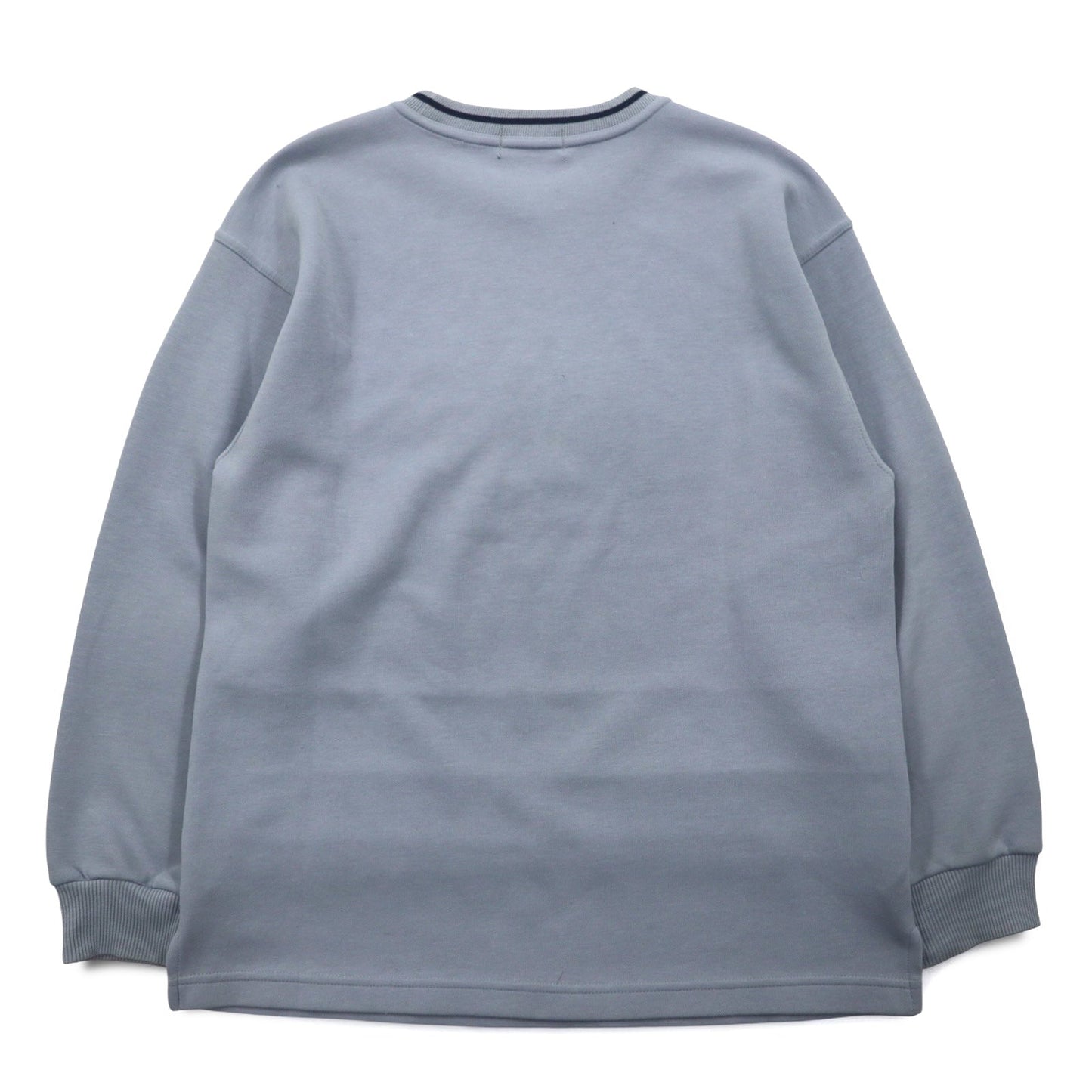 90s NICOLA VALENTINO logo embroidered sweatshirt, size M, blue cotton