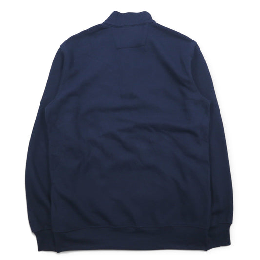 Carhartt CAT3 Flame-Resistant Force Loose Fit Midweight Mock Neck Sweatshirt (TS5028-FRM), Navy, Size M, Half-Zip, Flame-Resistant Cotton