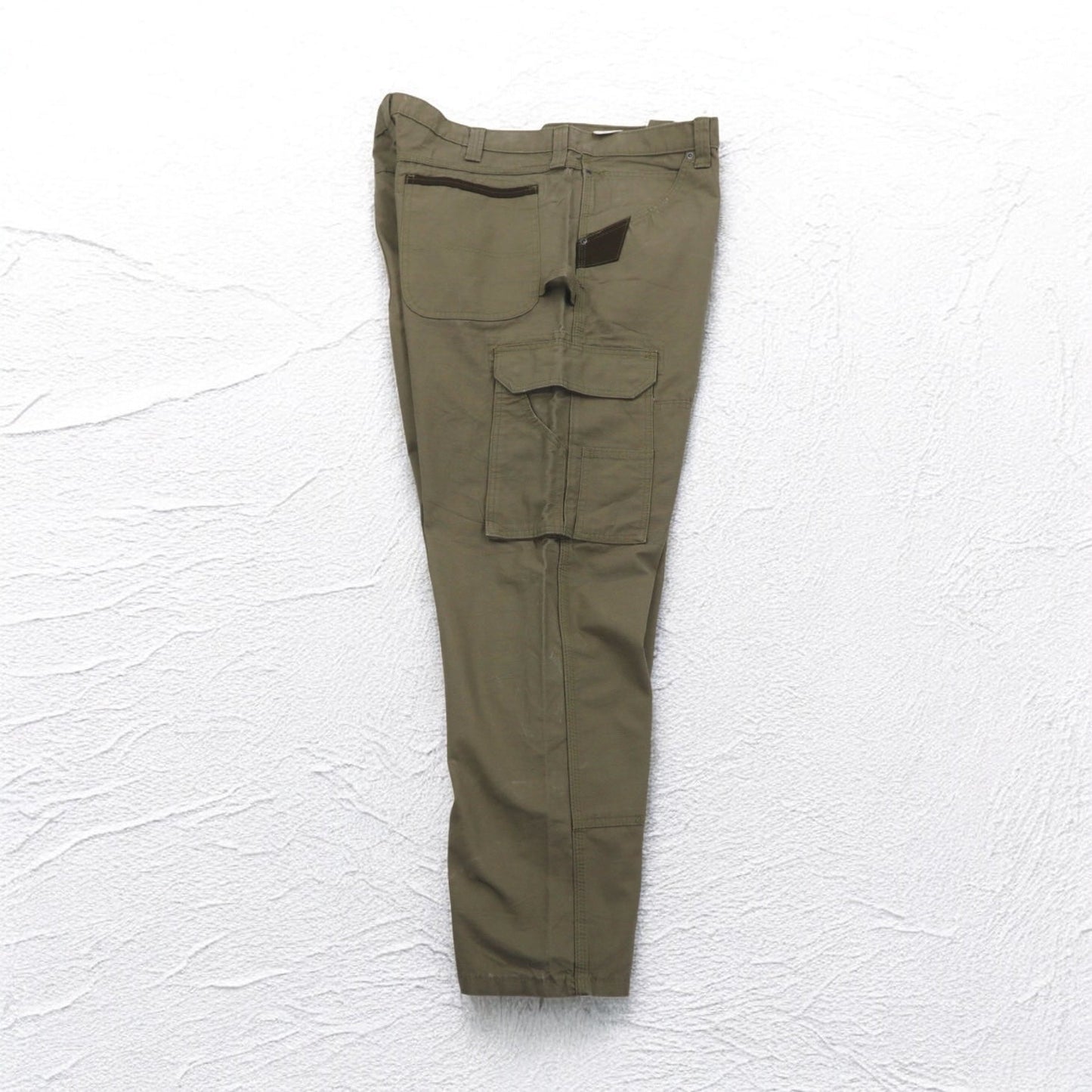 Wrangler Workwear Ripstop Cargo Pants, XL, Khaki Cotton, 10WMWR1BR