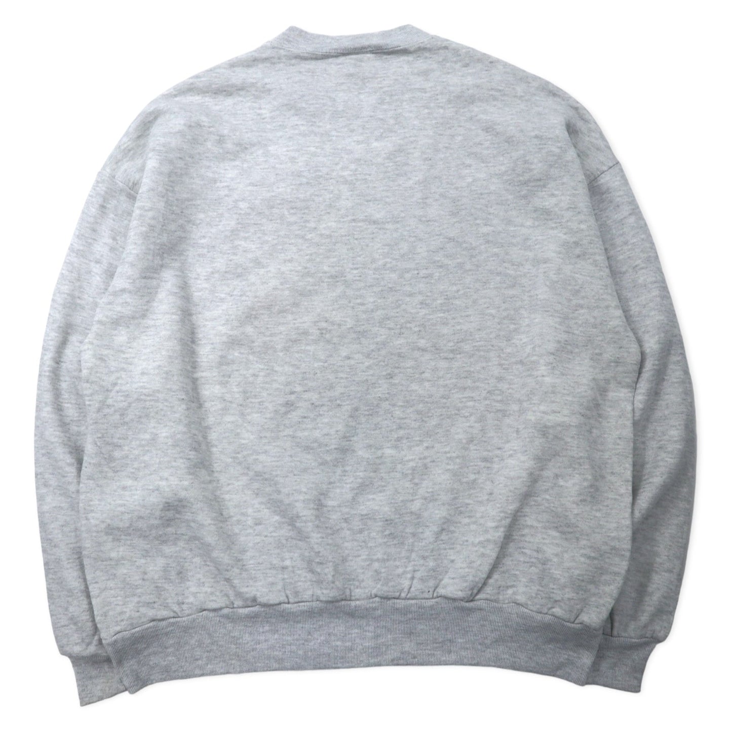 JERZEES Made in USA 90s ARTWEAR Print Sweatshirt, Size 2X, Gray, Cotton with Fleece Lining, Oversized