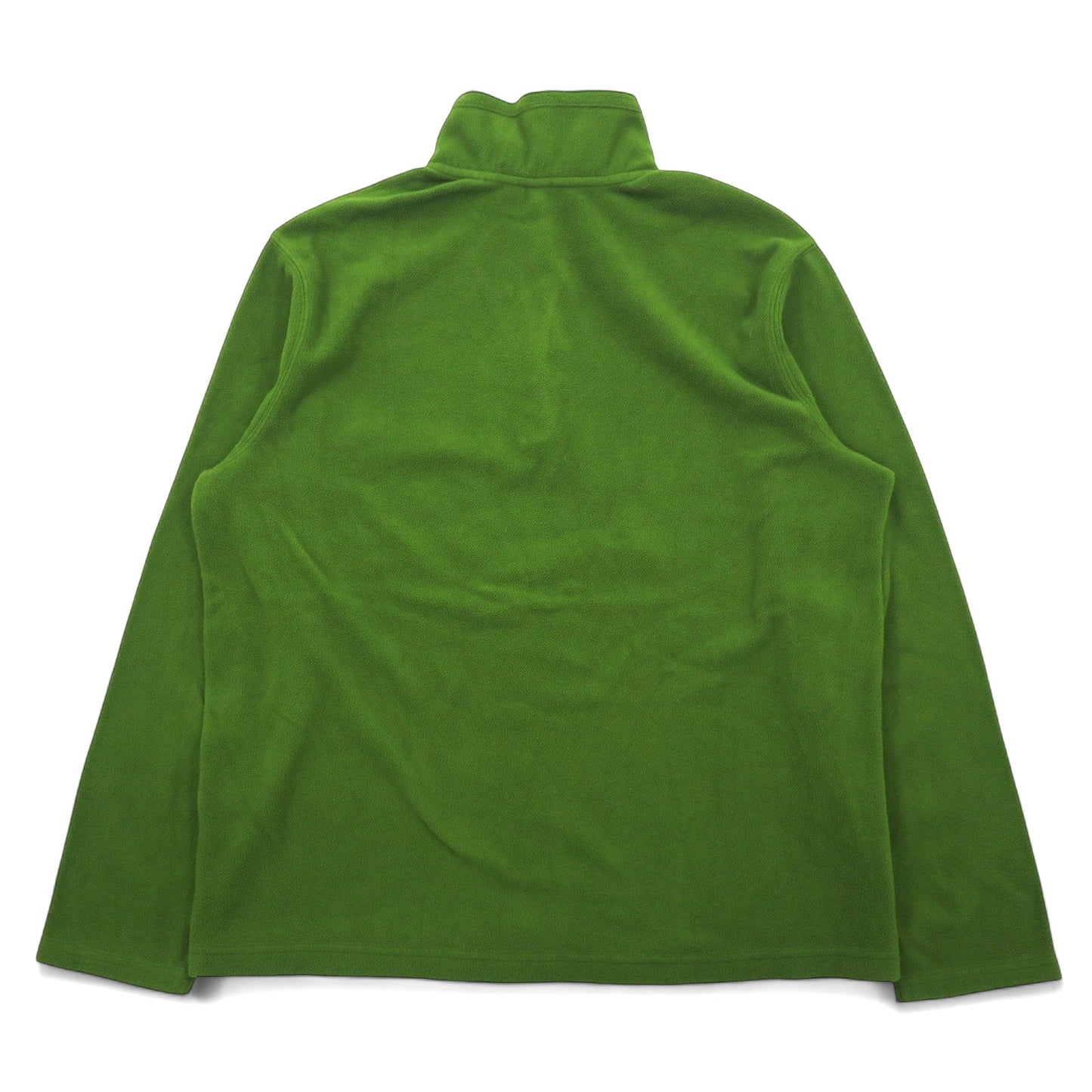 Eddie Bauer Half-Zip Fleece Jacket, Size L, Green, Polyester, with POLARTEC Embroidered Logo