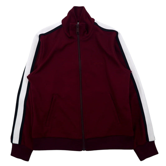 Carhartt WIP W' Evie Jacket (1026904), size S, purple polyester track jacket with side stripes and a one-point logo embroidery.