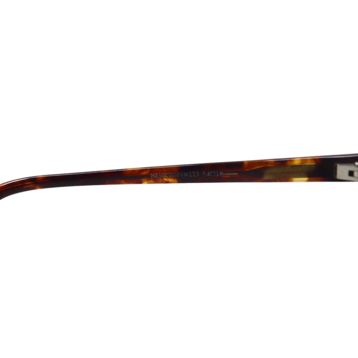 Ray-Ban TRADITIONALS Boston Sunglasses, Brown Tortoiseshell, HAMILTON (#11), 54□18, Made by B&L