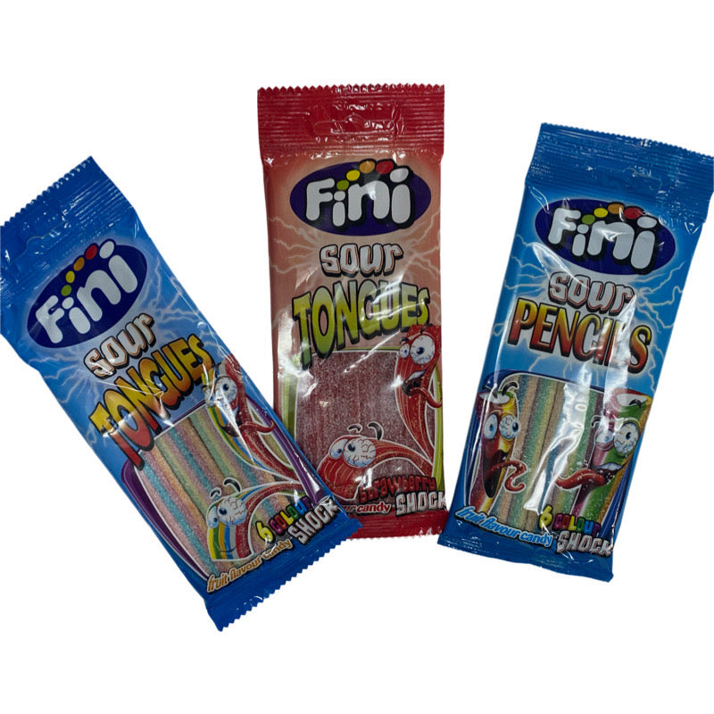 Fini Sour Tongues & Pencils　フィニ　サワートンググミ＆サワーペンシルグミ