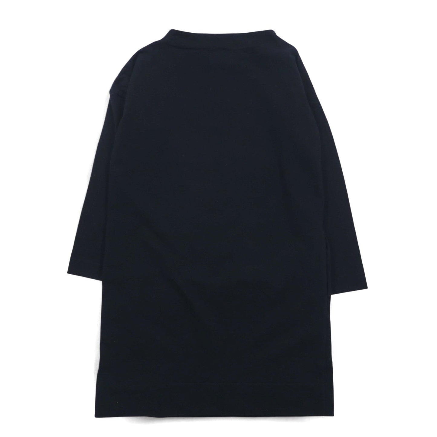 Traditional Weatherwear ボトルネック スクエア ワンピース S ブラック サイドポケット L172CJOP0053FM