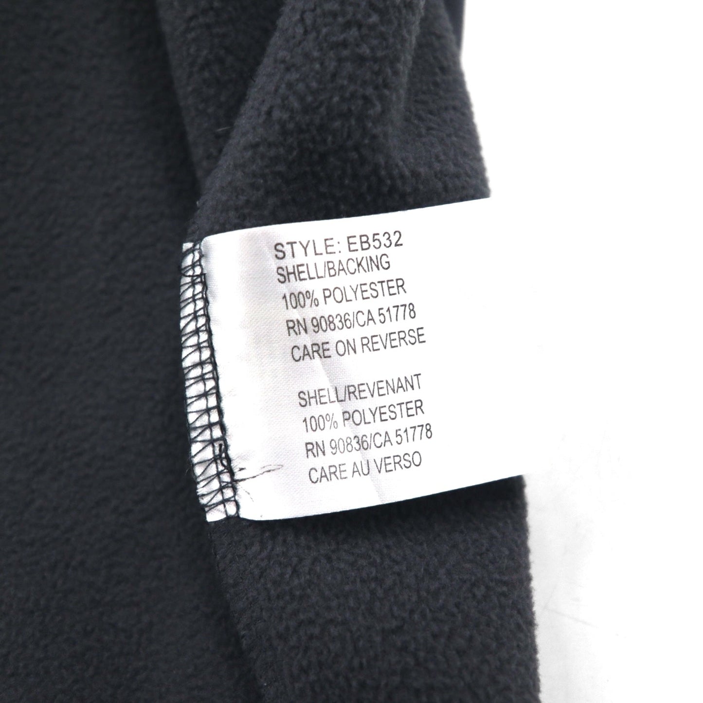 Eddie Bauer フリースライニング ソフトシェルジャケット M グレー アメリカ企業 ワンポイント刺繡
