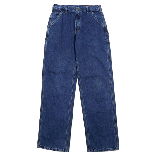 Carhartt Painter Denim Pants, Size 32, Blue Cotton, B13 Original Dungaree Fit Work Dungaree, Made in Nicaragua