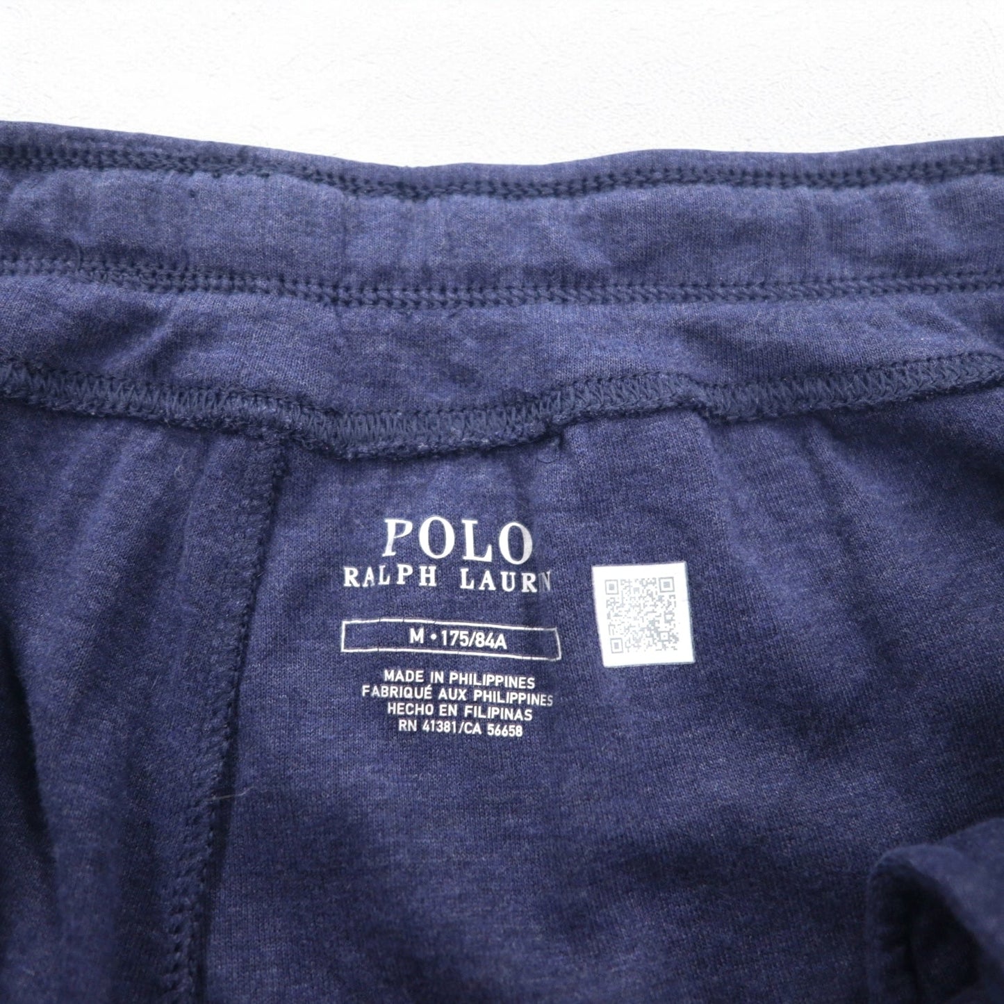 POLO RALPH LAUREN Jogger Pants, Size M, Navy, Side Stripes, Small Pony Embroidery