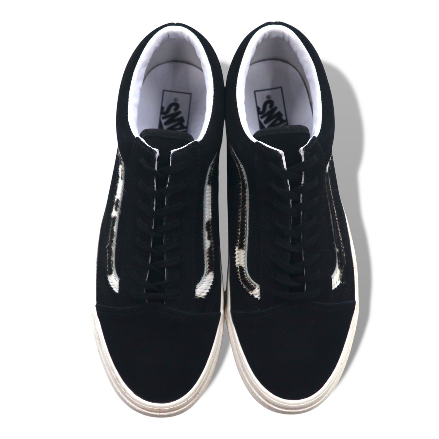 VANS Anaheim Old Skool 36 DX Sneakers, Size 29cm, Black Suede and Ponytail