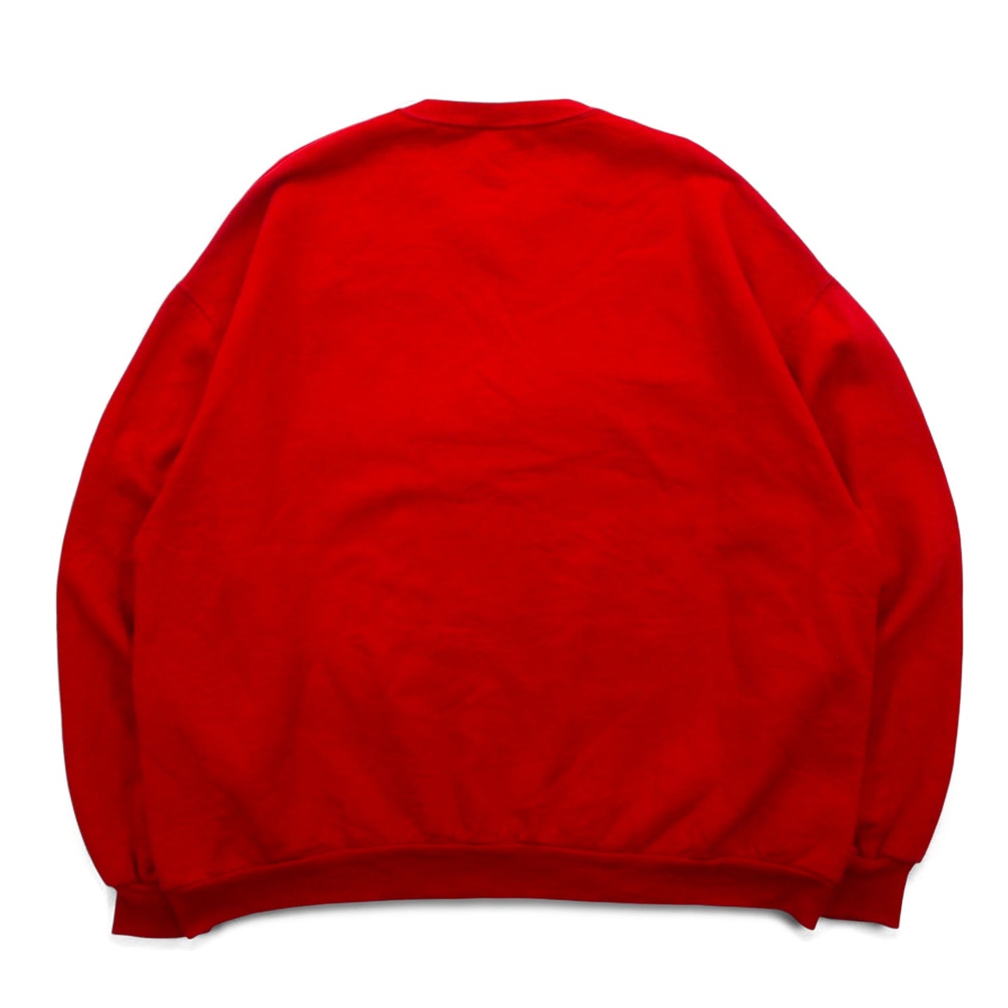 JERZEES Big Bear Crew Neck Sweatshirt, XL, Red, Cotton, Made in Mexico