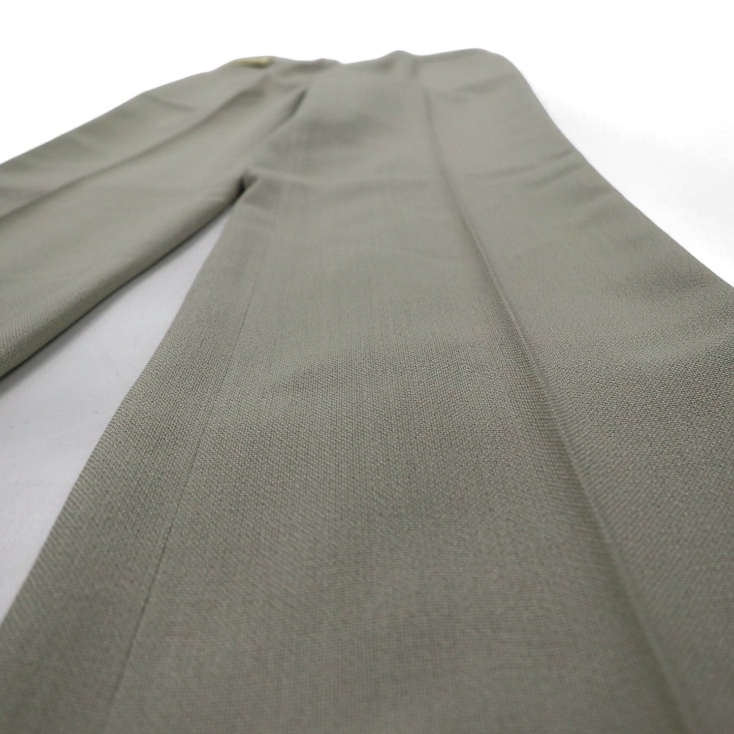BIG JOHN 1970s Center Press Bootcut Flare Pants, Size S, Beige, Deadstock, Unused