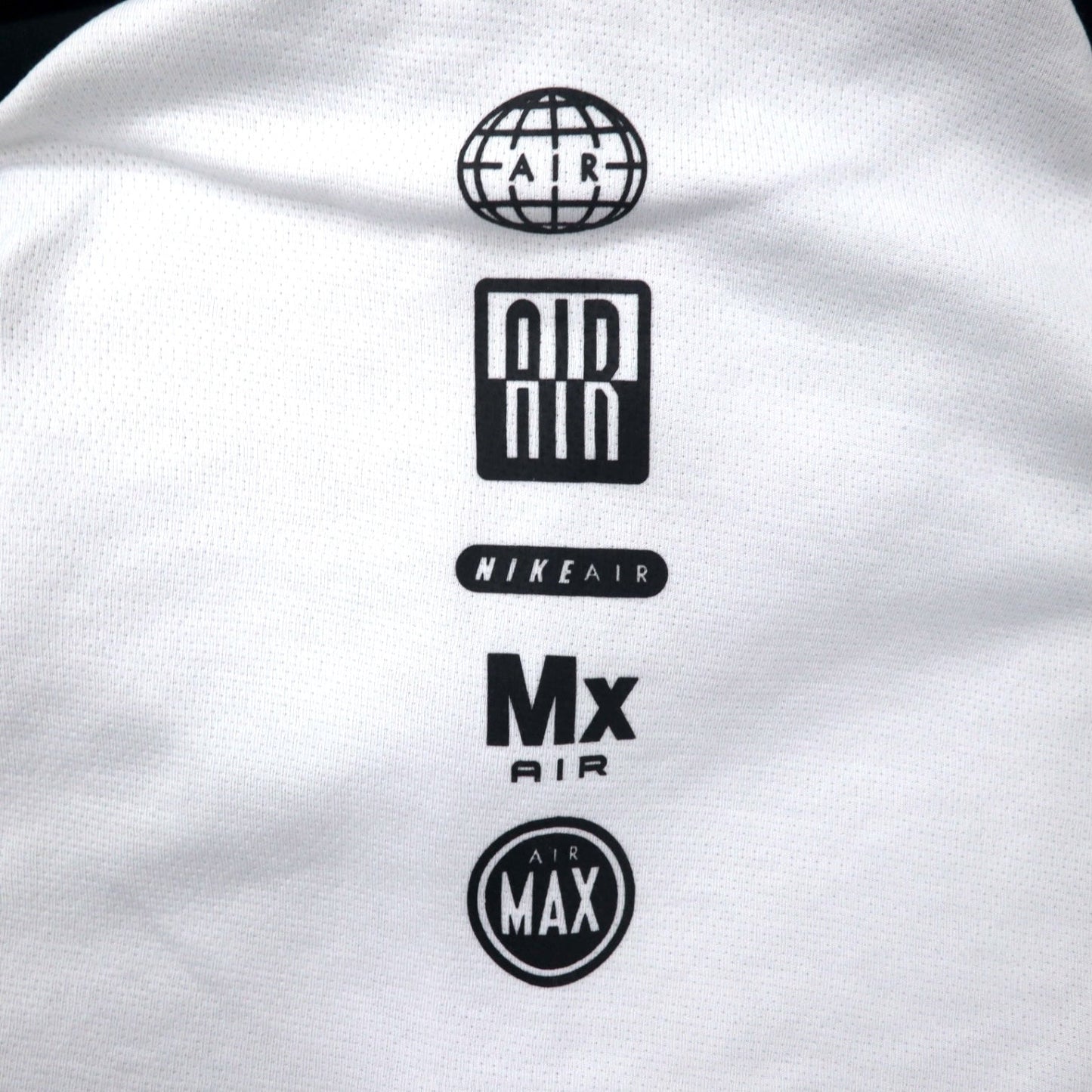 NIKE Air Max Hybrid Full Zip Hoodie, XXL, Black, Cotton, 805136-010
