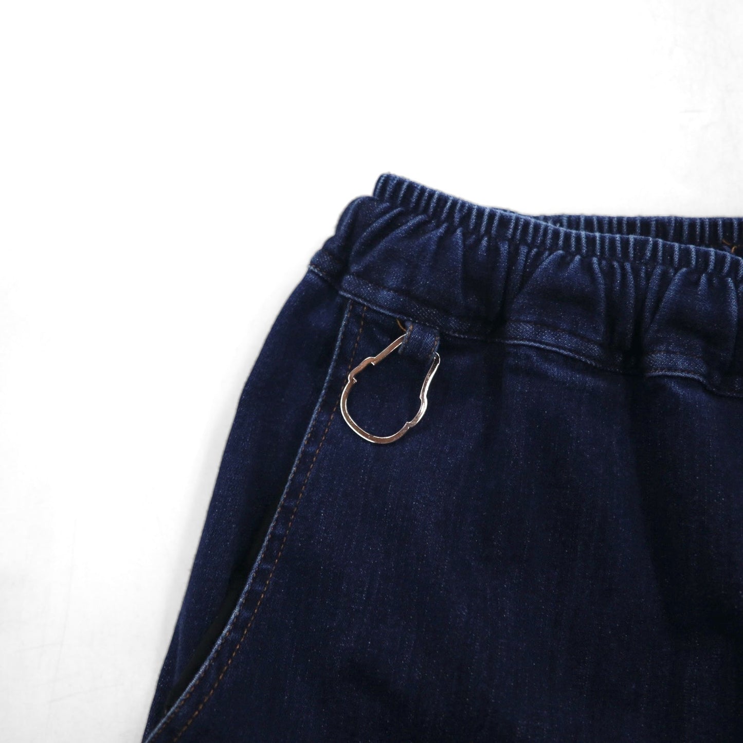 PUNK DRUNKERS PD Loose Denim Pants, Size M, Blue Indigo, Versace Parody Medusa