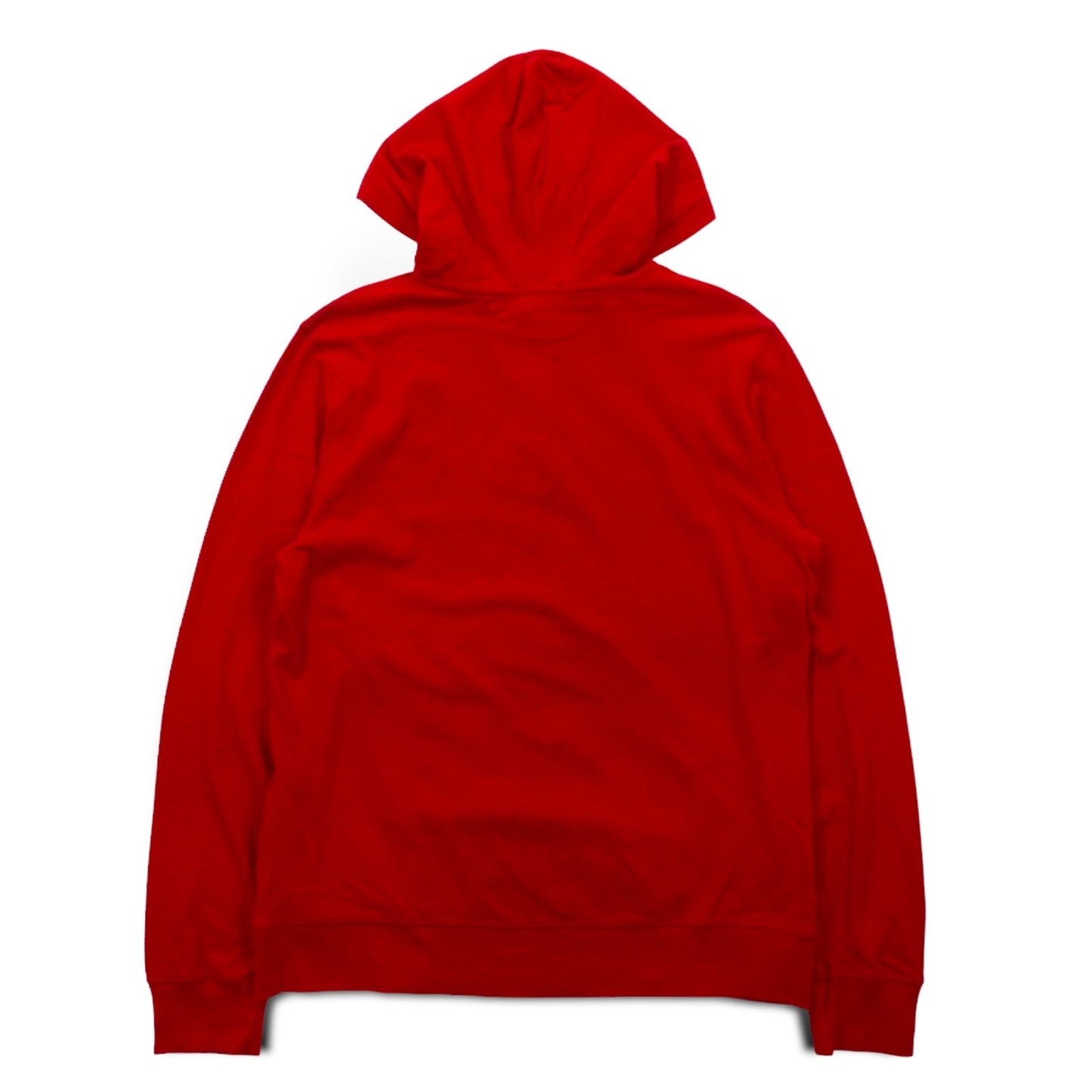 Polo by Ralph Lauren Big Pony Embroidered Half-Button Hoodie, Size S, Red, Cotton, Pique