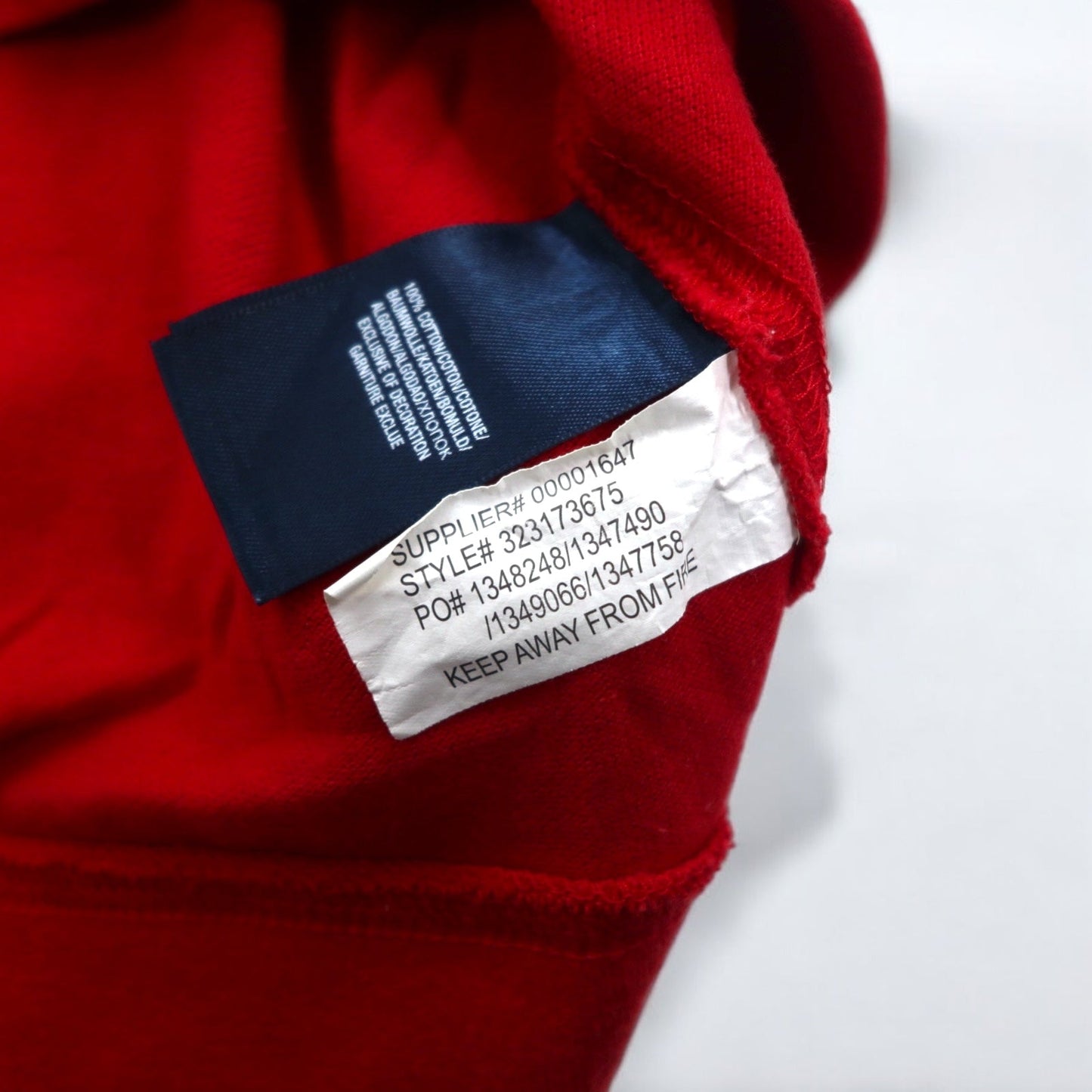 Polo by Ralph Lauren Big Pony Embroidered Half-Button Hoodie, Size S, Red, Cotton, Pique