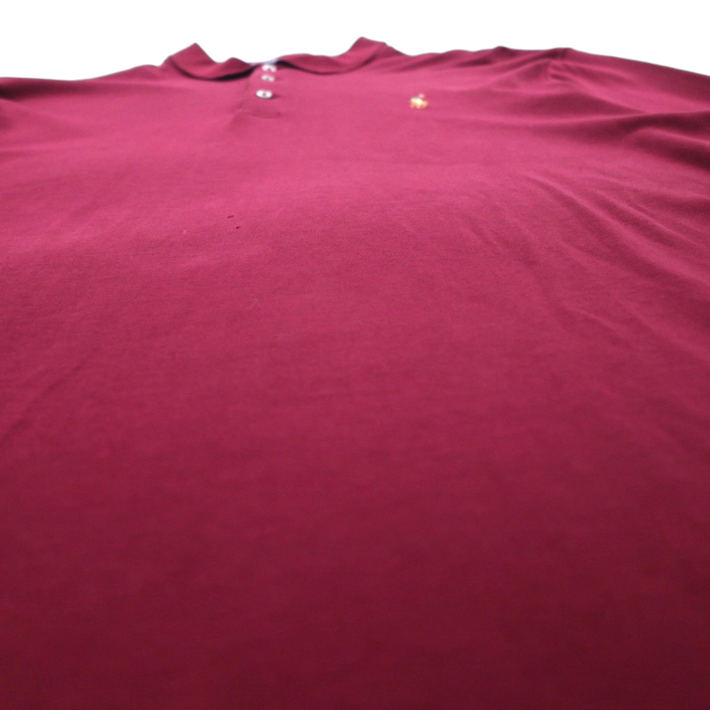 Polo Ralph Lauren 長袖ポロシャツ ラガーシャツ 2XL ボルドー スモールポニー刺繡