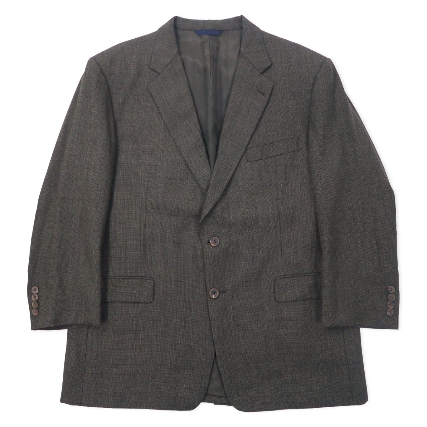 BURBERRY USA-made 2B tailored jacket, size 46, brown wool
