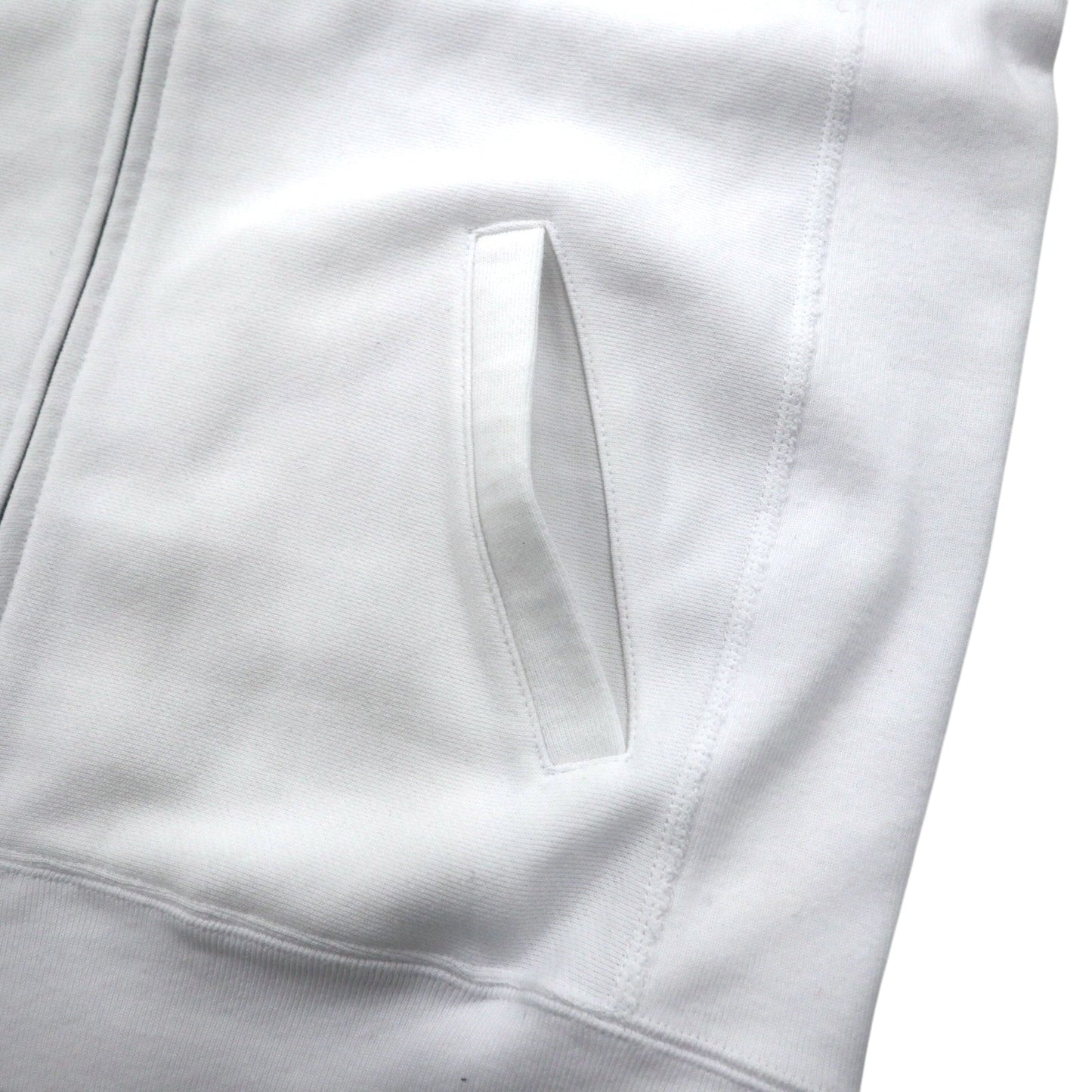 Champion リバースウィーブ REVERSE WEAVE フルジップ スウェット ブルゾン L ホワイト C8-P019