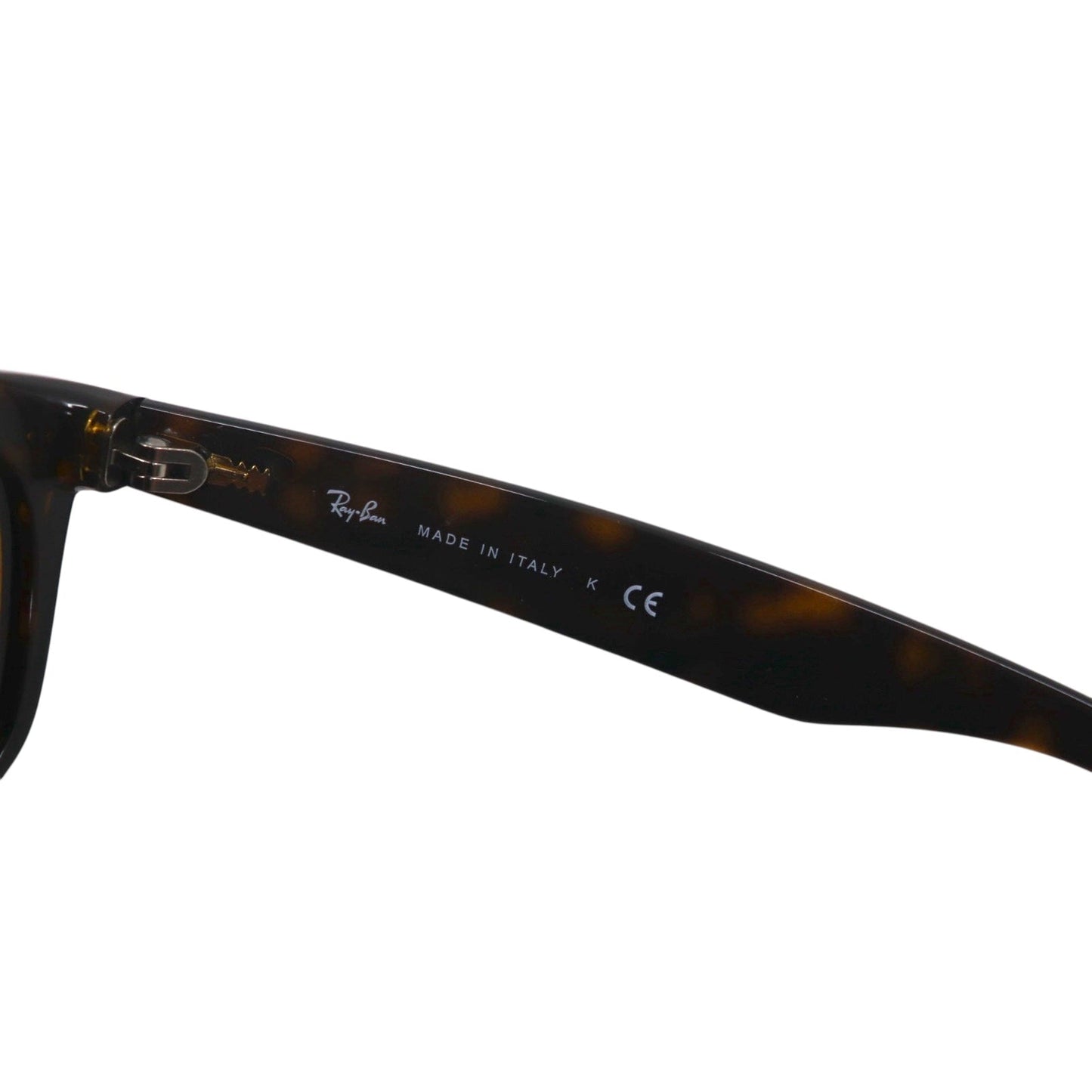 Ray-Ban ニューウェイファーラー NEW WAYFARER ウェリントン サングラス RB2132 710 55-18 3N ベッコウ イタリア製 未使用品