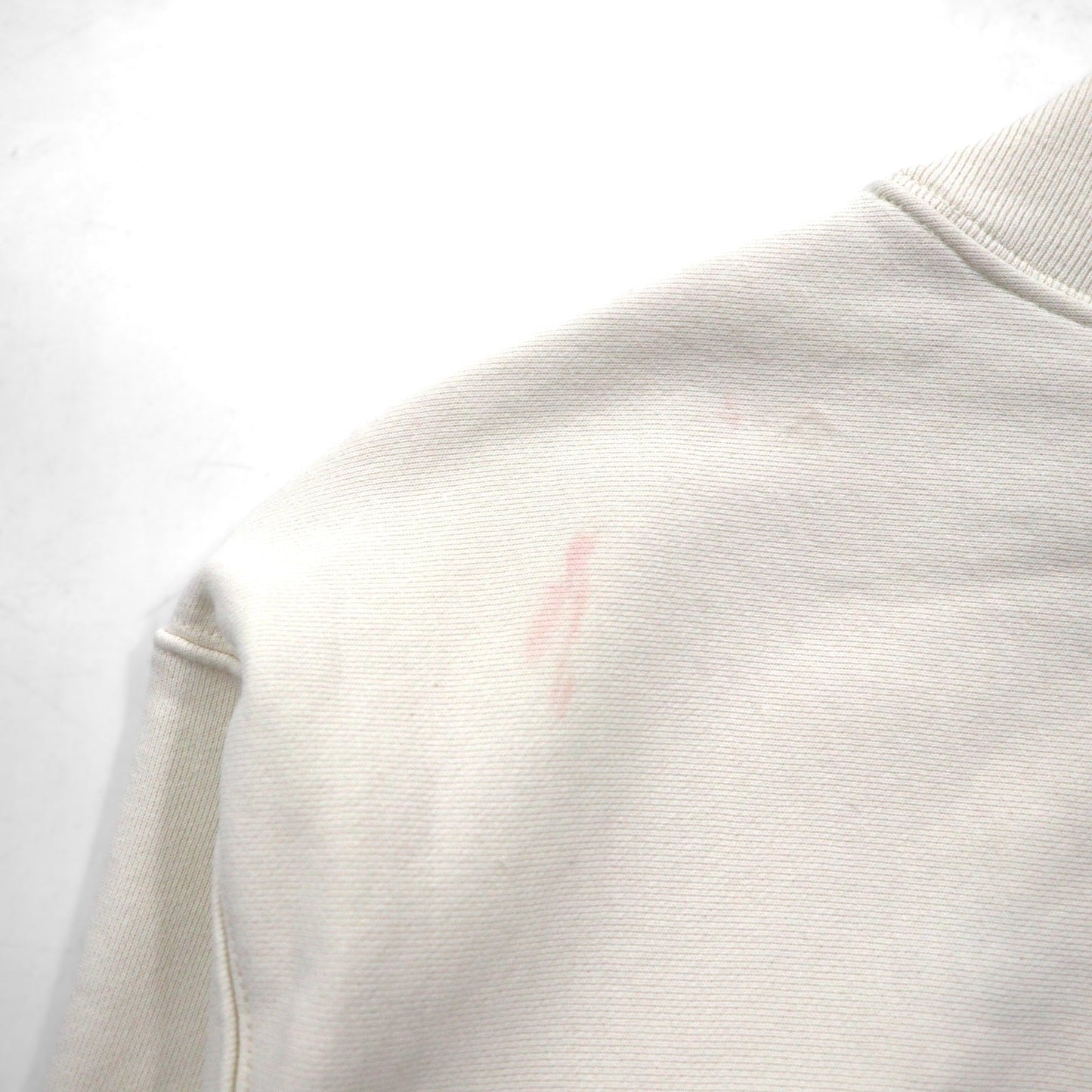 Champion リバースウィーブ REVERSE WEAVE ハイネック クロップド スウェット トレーナー XL ホワイト 青単タグ 復刻 短丈