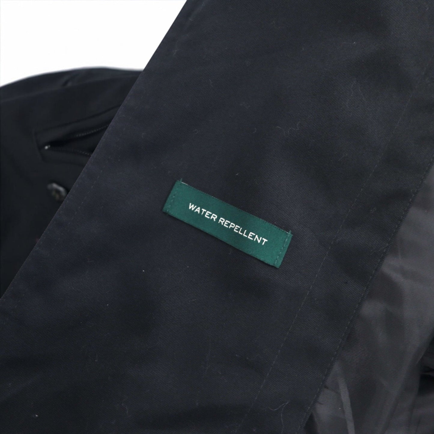 LAUREN RALPH LAUREN Trench Coat, XL, Black, with Detachable Quilted Liner and Belt, Water-Repellent