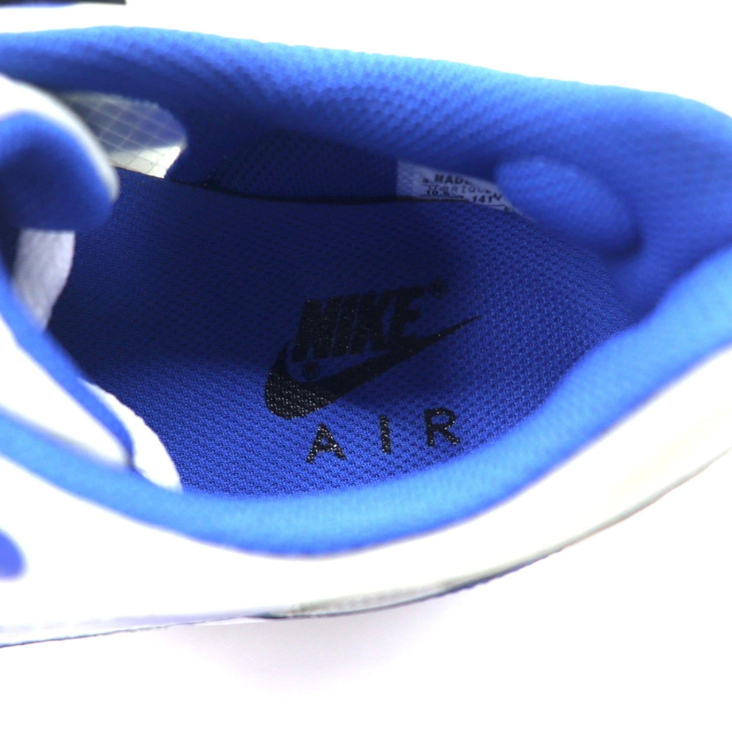 NIKE Air Maxim 1+ Varsity Royal Sneakers, Size 28.5cm, White and Blue, AIR MAXIM 1+ VARSITY ROYAL 366488-141