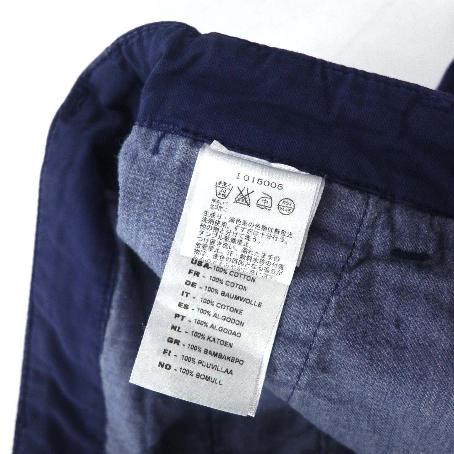 Carhartt WIP Chino Pants, Size M, Navy Cotton, Club Pant, IO15005, Made in Tunisia