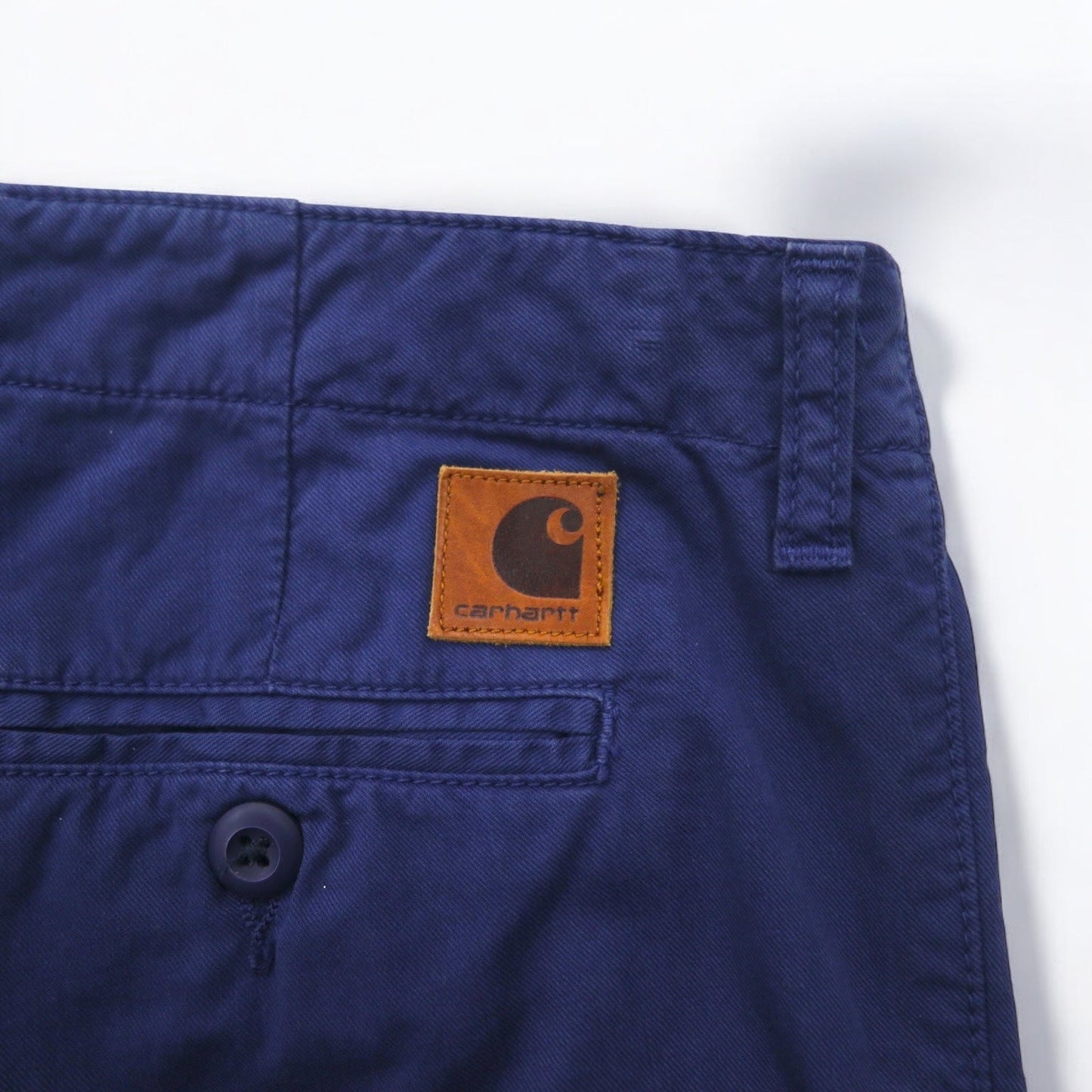 Carhartt WIP Chino Pants, Size M, Navy Cotton, Club Pant, IO15005, Made in Tunisia