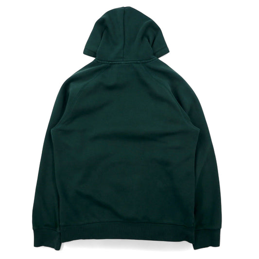 Carhartt WIP Hooded Chase Sweatshirt, Size M, Green Cotton, 1026384