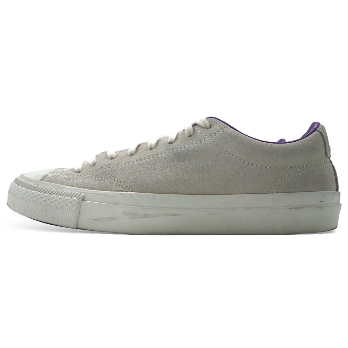 CONVERSE × UENO SHINPEI スエードレザー スニーカー 27cm ホワイト 上野伸平 BREAKSTAR SK OX 1CL842