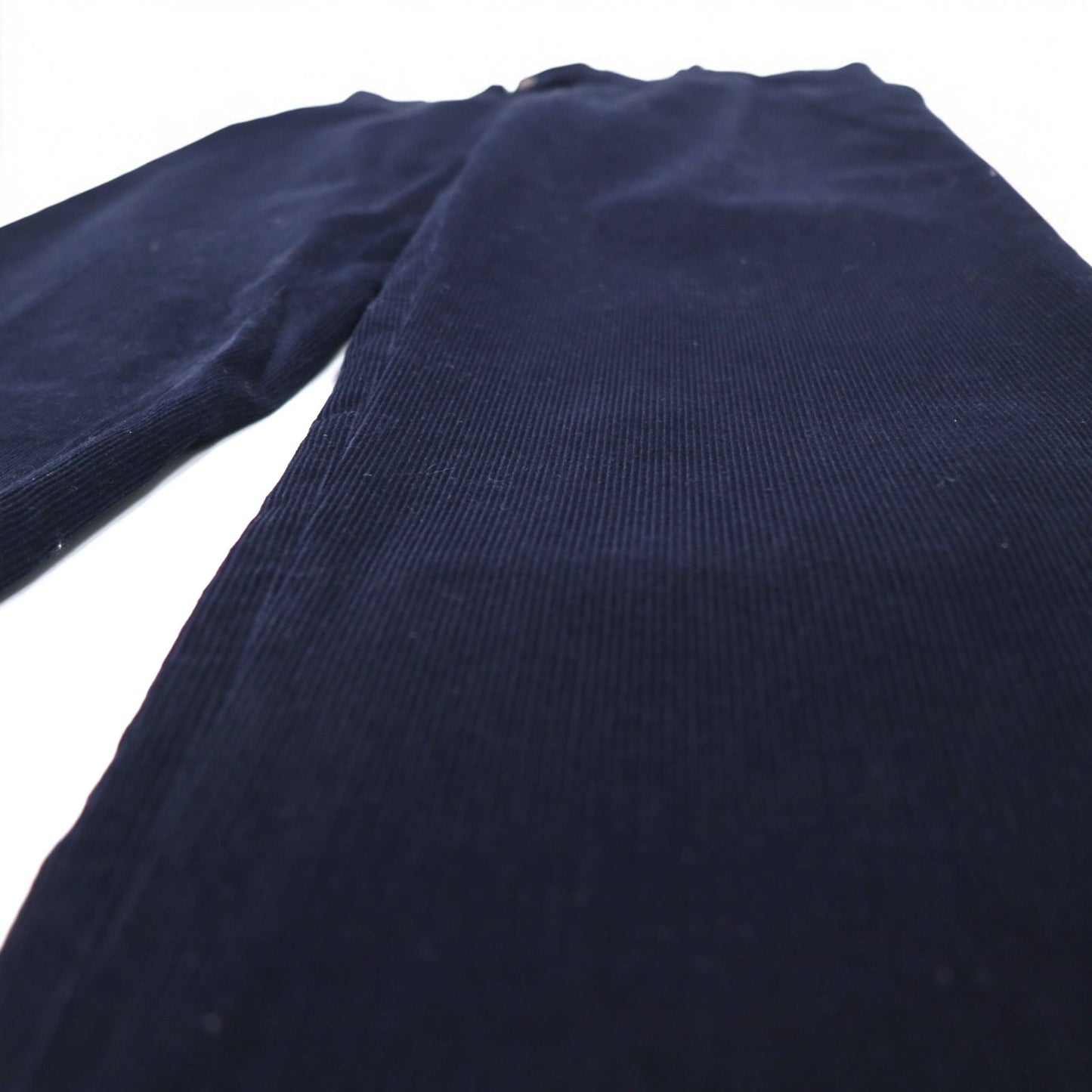 LAUREN RALPH LAUREN Corduroy Slacks, Size M, Navy, Cotton