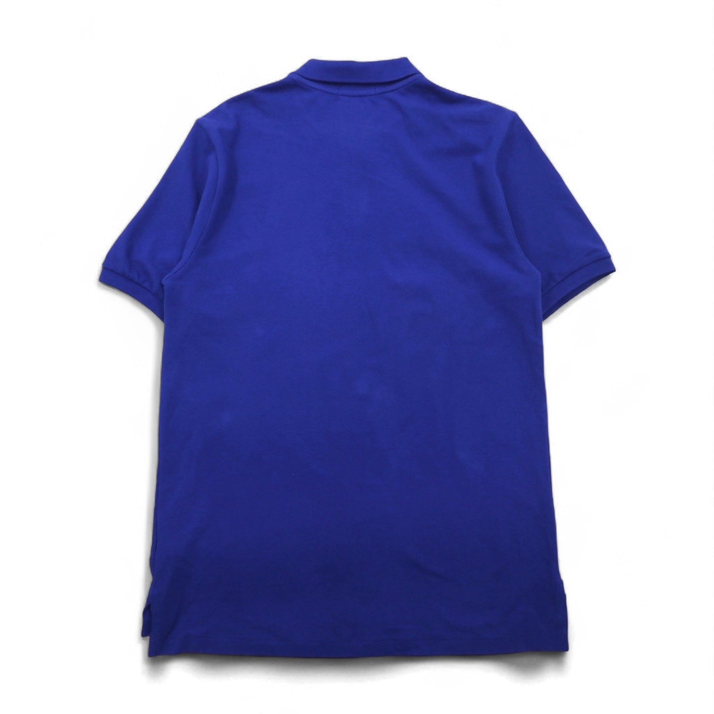 POLO RALPH LAUREN クラシックフィット ポロシャツ M ブルー コットン 鹿の子 スモールポニー刺繍
