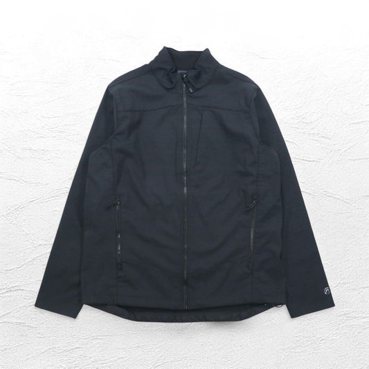 C9 by Champion Softshell Jacket, Large, Black, Polyester, Fleece Liner