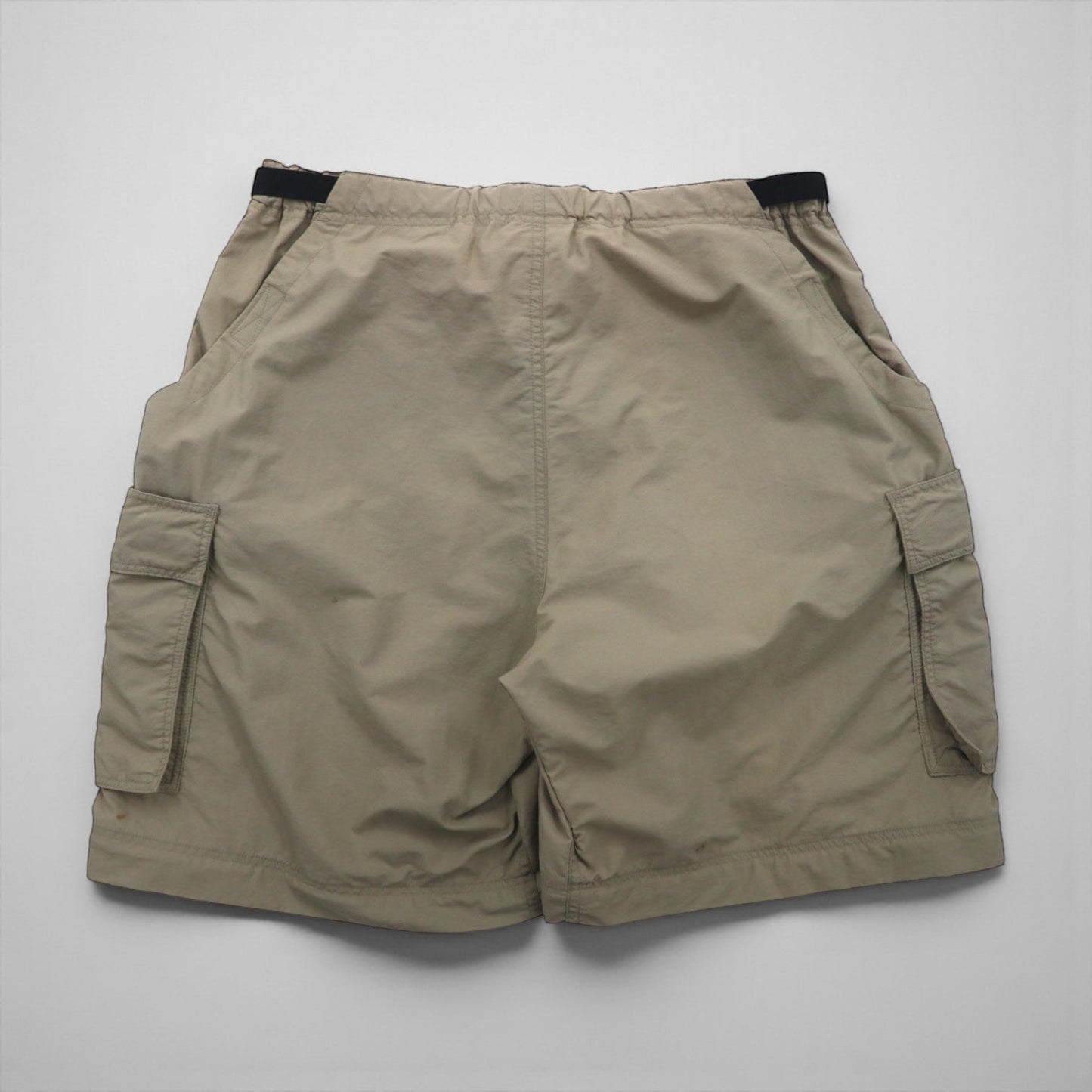 REI コンバーチブル 2WAY カーゴパンツ ショートパンツ L ベージュ ナイロン 防水 スリット 裾ジップ