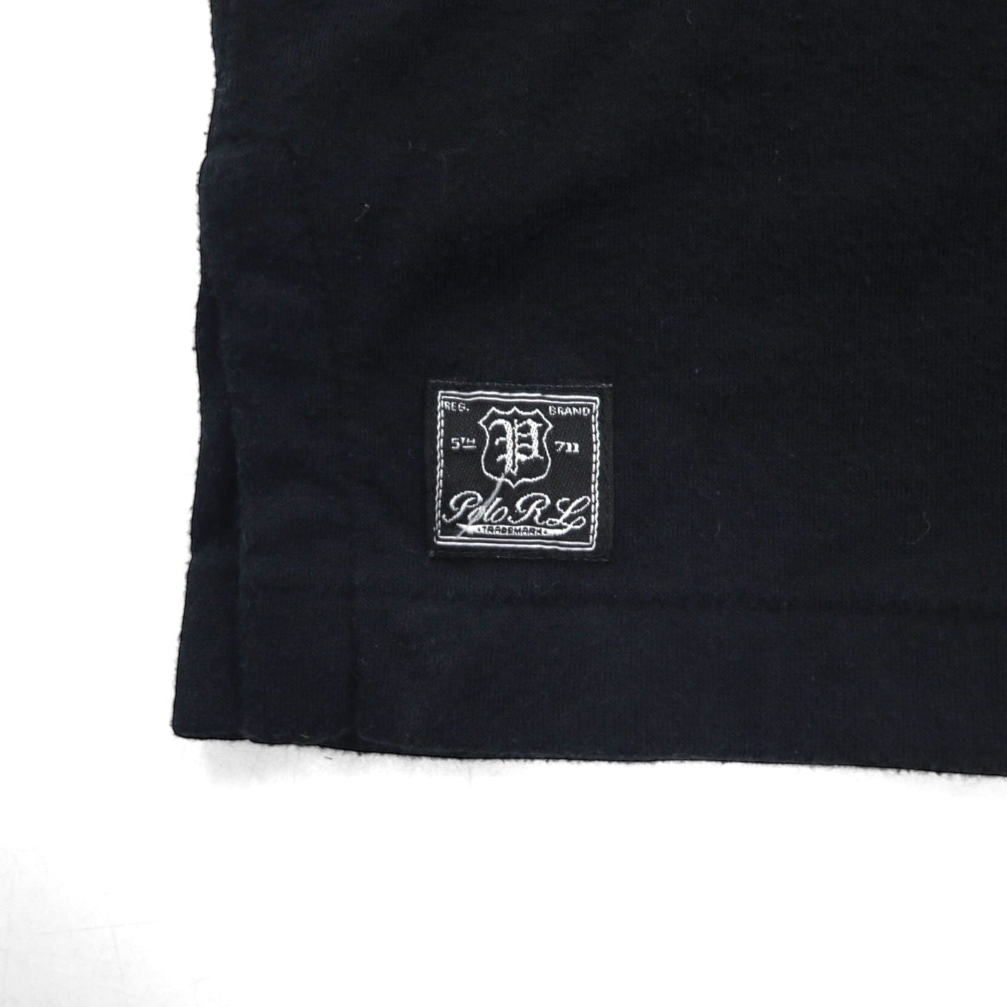 Polo Ralph Lauren ビッグサイズ 長袖 ポロシャツ ラガーシャツ 2XL ブラック コットン