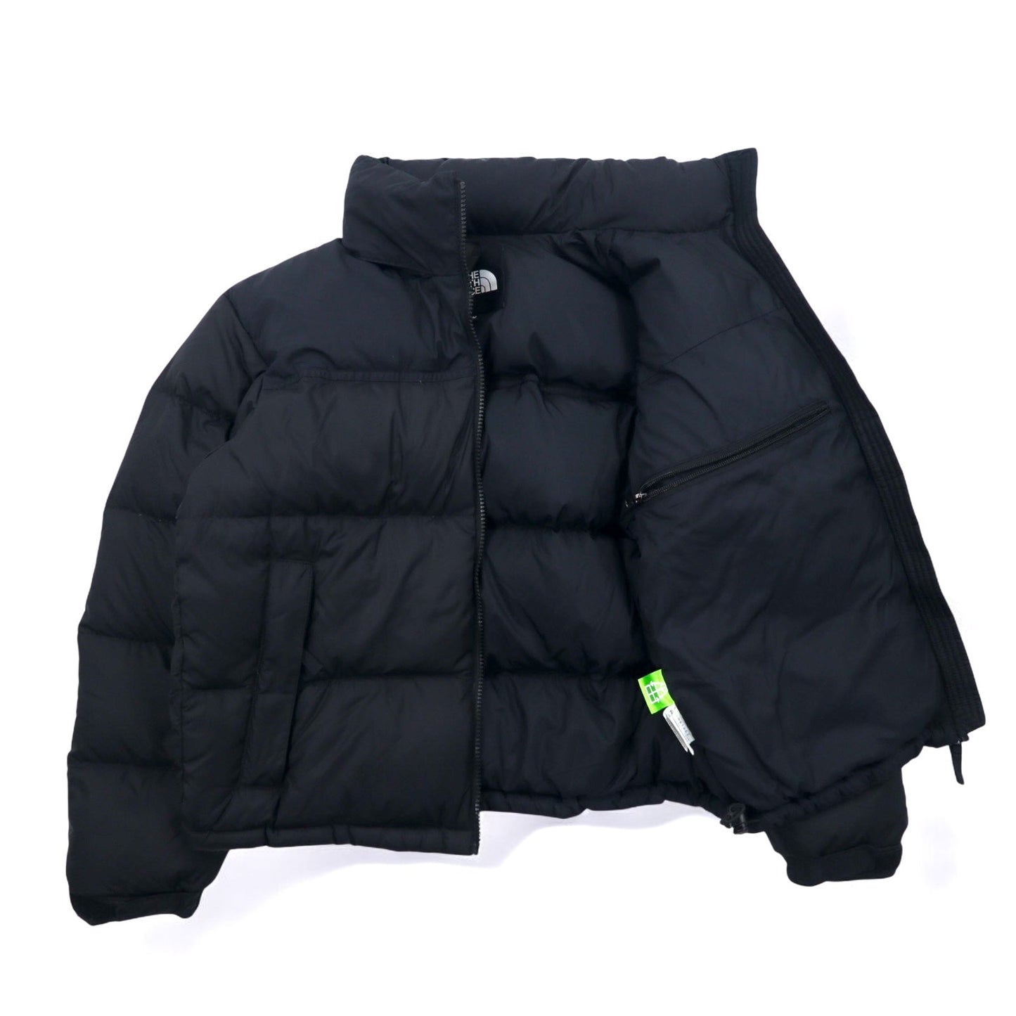 THE NORTH FACE ショート ヌプシ ジャケット Short Nuptse Jacket ダウンジャケット M ブラック ナイロン NDW91952